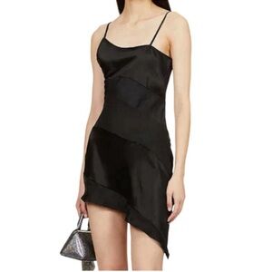 EB DENIM SILK SCARF DRESS